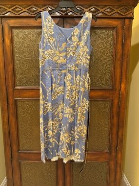 Linen Blend Dress